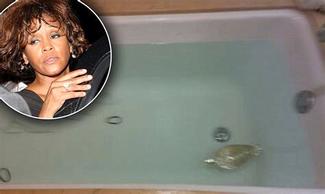 whitney houston death photo.